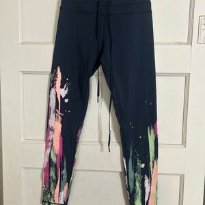 Wildfox Black Artistic Leggings